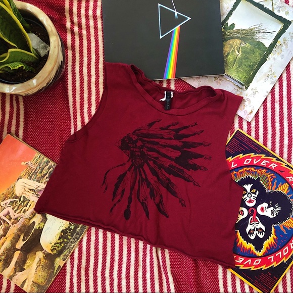 Native American Headdress Muscle Tank - Picture 1 of 3